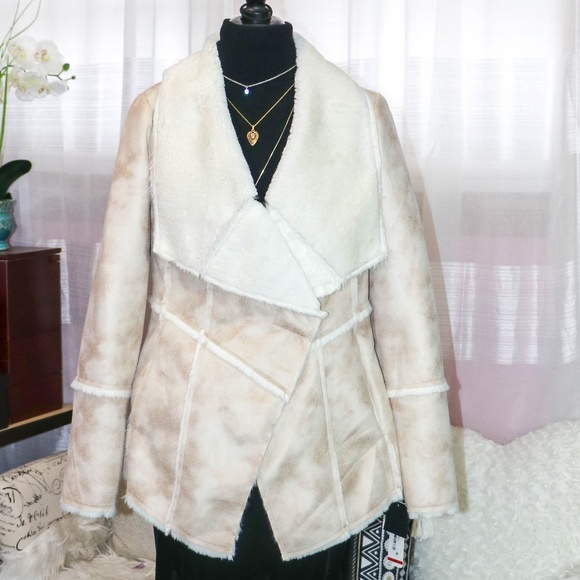 Laundry By Shelli Segal Jackets Coats Furfaux Shearling Coat